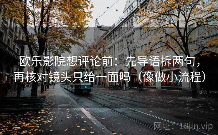 欧乐影院想评论前：先导语拆两句，再核对镜头只给一面吗（像做小流程）
